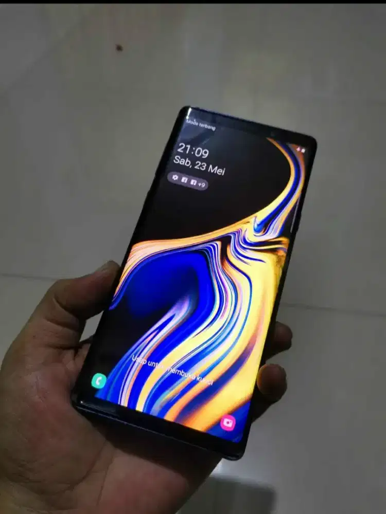 Samsung note 9 fullset like new mulus bt/tt