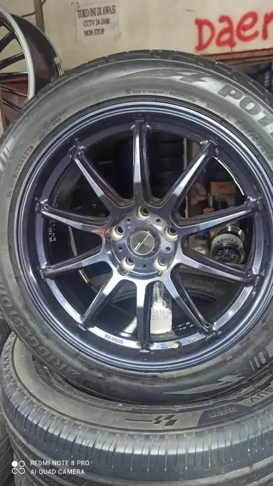 Velg dan ban ring 18 spek rebon