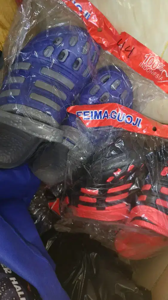 Sandal Karet Pria Model selop crocs 40-44