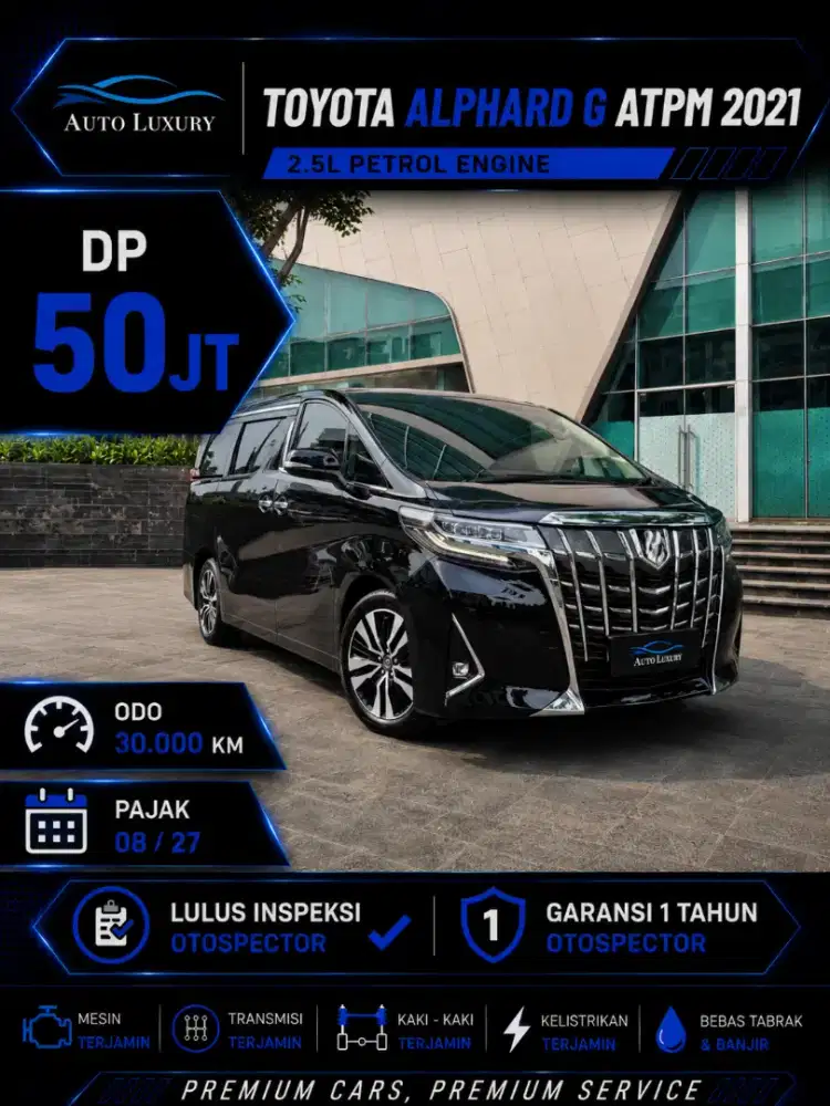 [KM ANTIK] ALPHARD 2.5 G ATPM 2021
