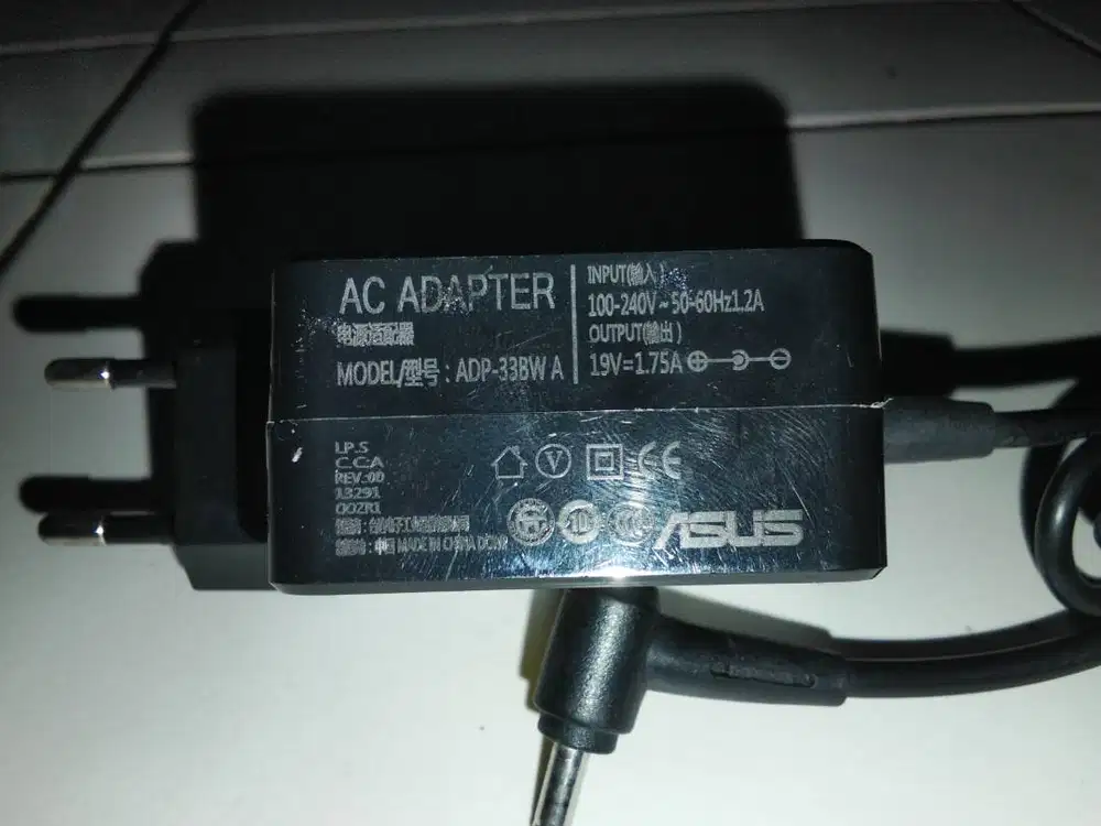 Charger Laptop ASUS Original ADP-33BW A 19V 1.75A Bekas Normal - Medan