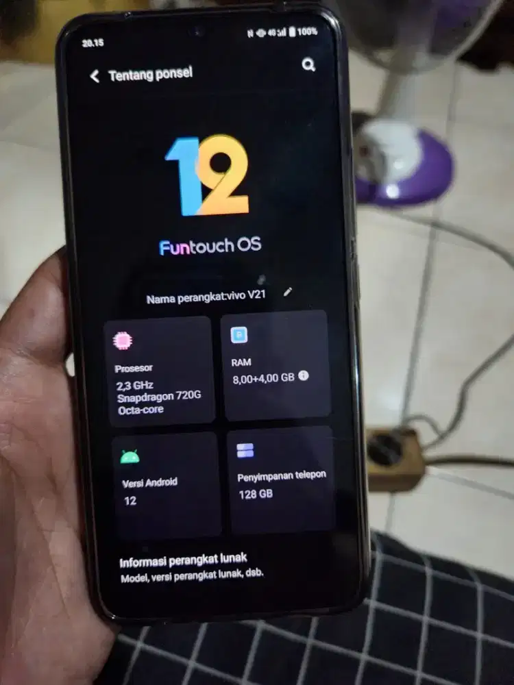 Vivo v21 4g 8/128 nominus