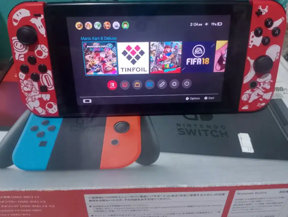 Nintendo switch v1 CeFW softmod sd card 200GB