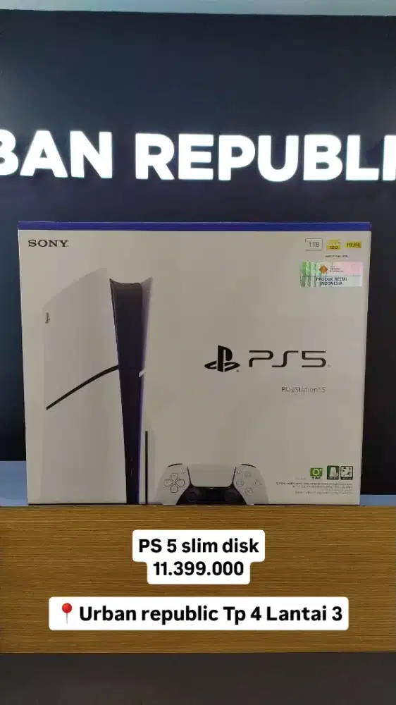 jual PS 5 Slim disk bisa cicilan tanpa kartu kredit bunga ringan