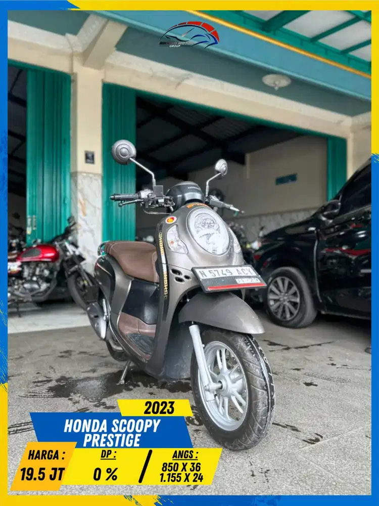 HONDA SCOOPY STYLISH 2023 MANTAP POLL BOSS HIKMAH MOTOR KEPUH MALANG