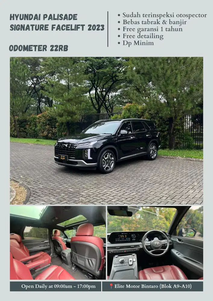 Hyundai Palisade Signature Facelift 2023