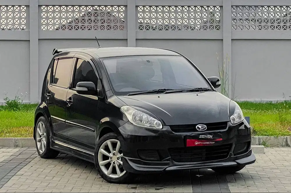 Daihatsu Sirion 1.3D 1.3 D MT Manual 2010 Hitam Metalik Facelift Drift