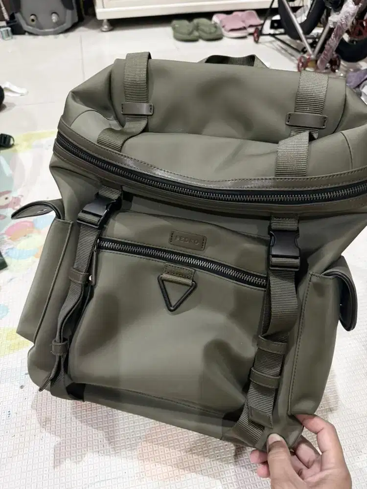 Tas Kulit PEDRO green