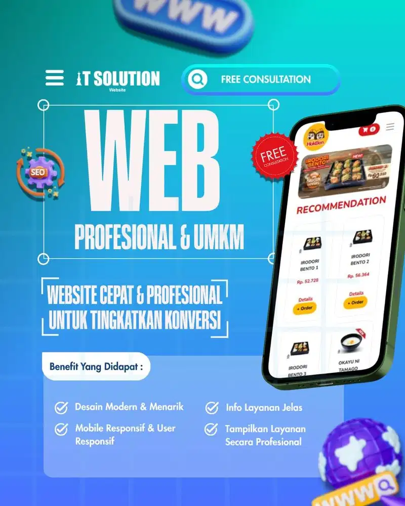 Pembuatan Website UMKM Profesional dan Modern