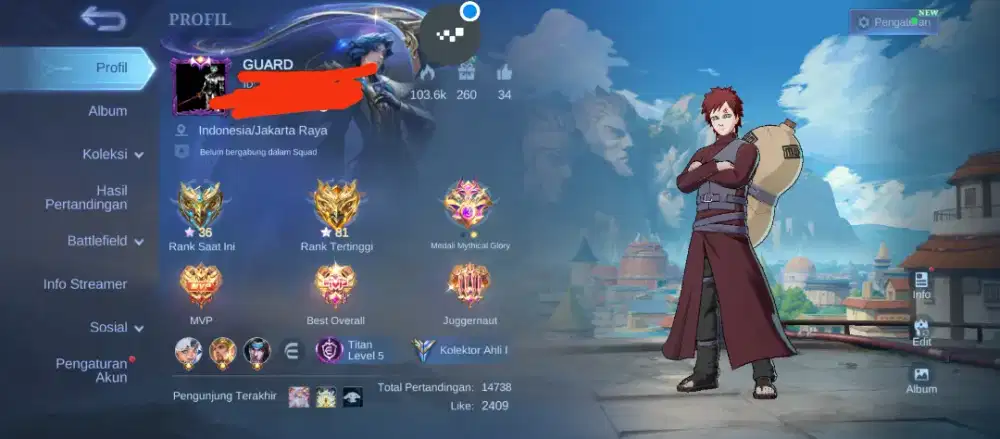 Akun mobile legends