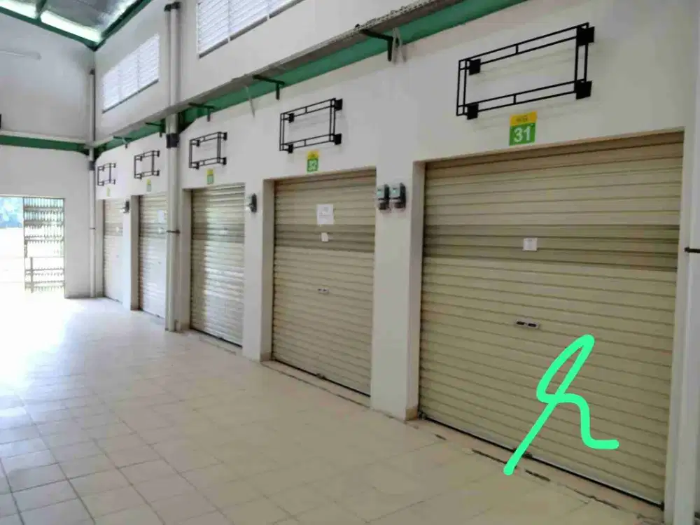 KIOS DI PASAR MODERN AREA PARUNG PANJANG