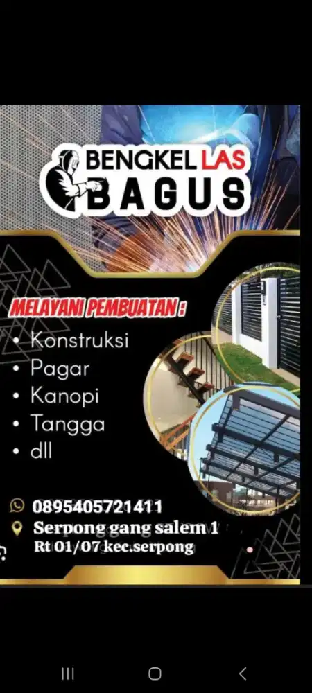 Jasa LAS AWET dan ANTI KARAT