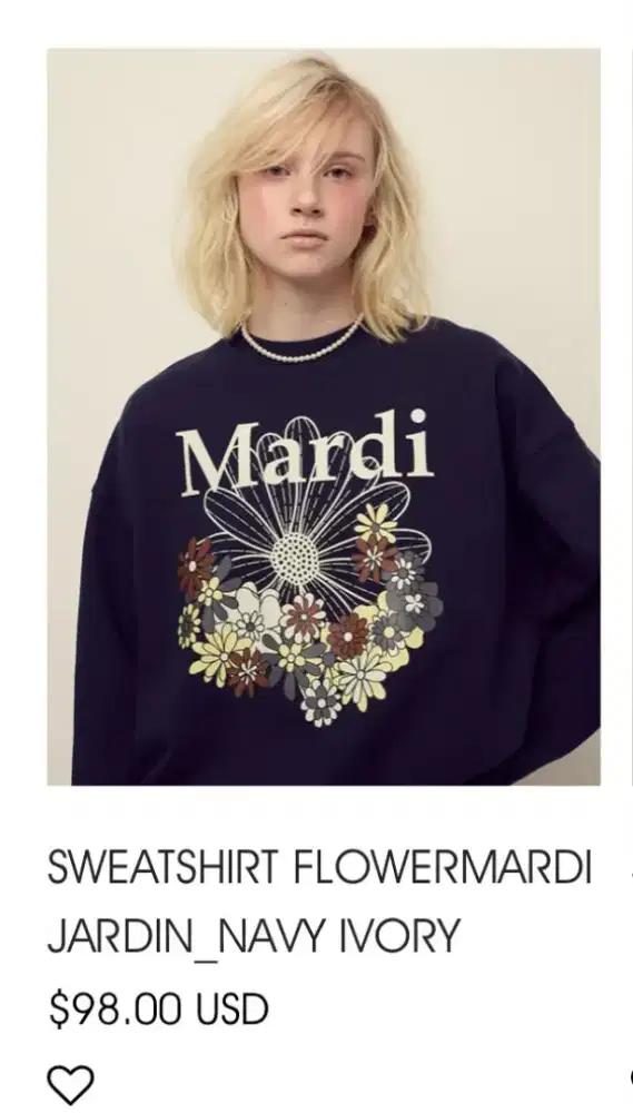 Dijual baju sweatshirt mardi