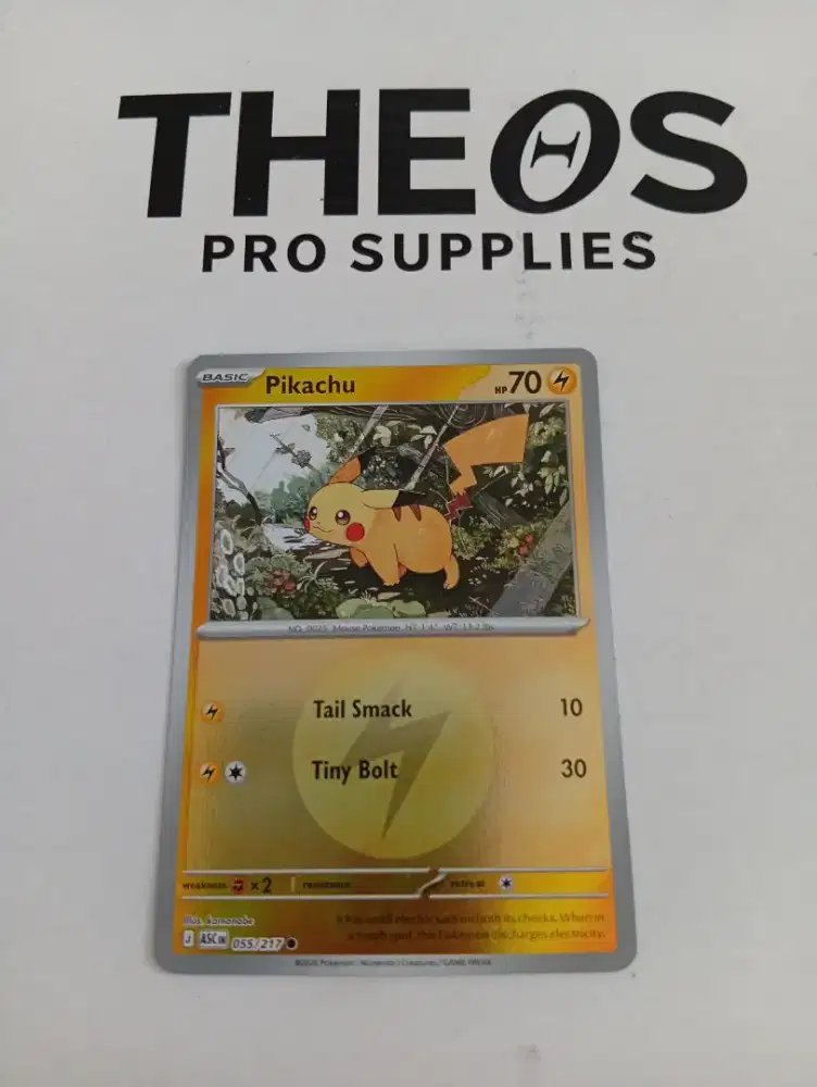 Kartu Pokemon Pikachu Holo Energy