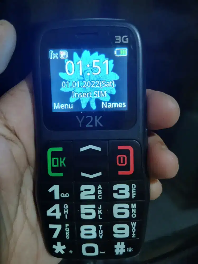 Y2K 3G SENIOR PHONE. BISA NEGO !!