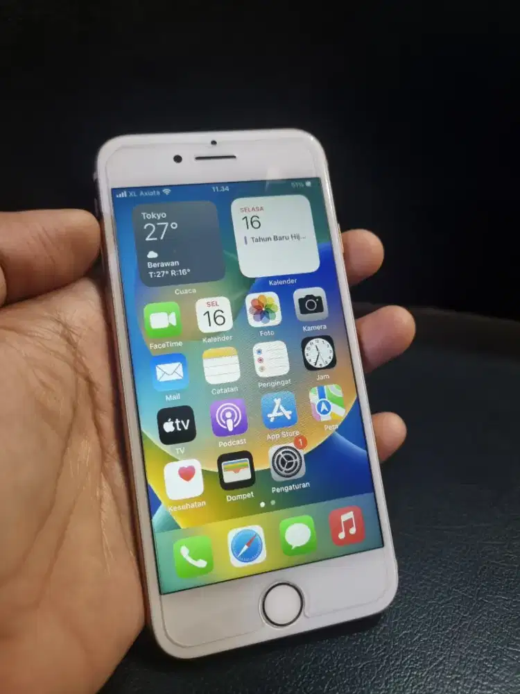 Iphone 8 64gb all operator Bebas reset