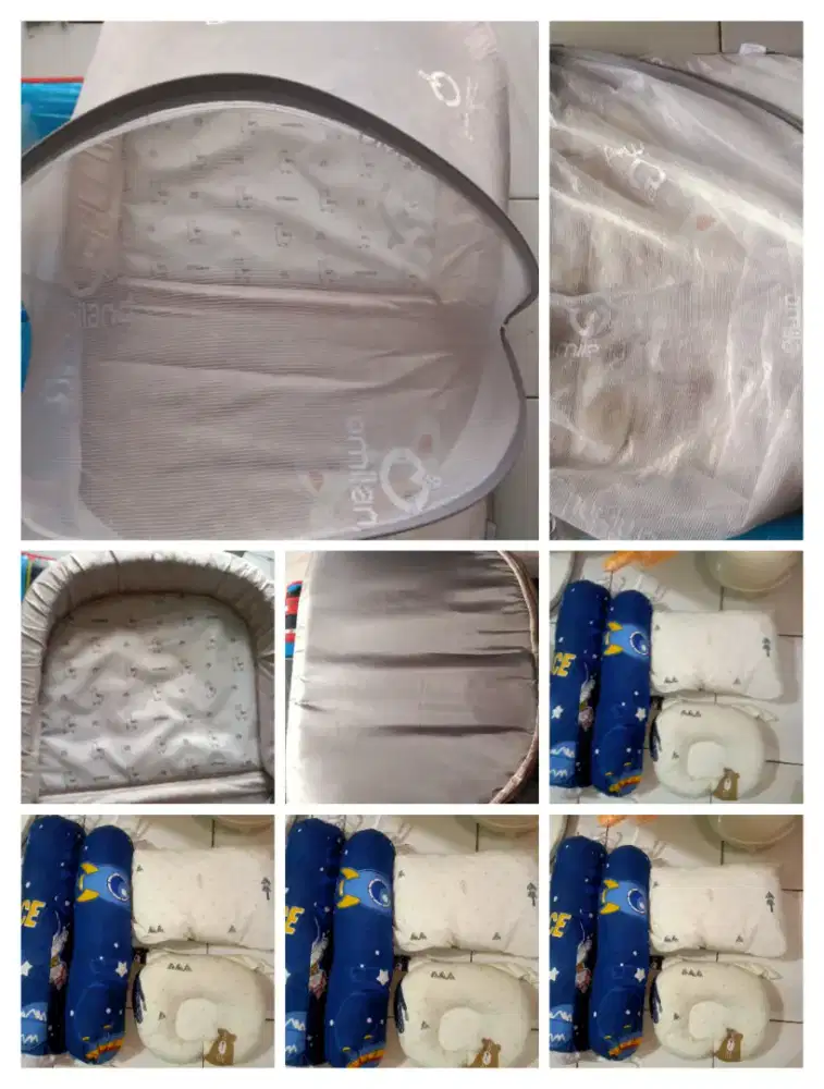 Kasur dan bantal guling bayi