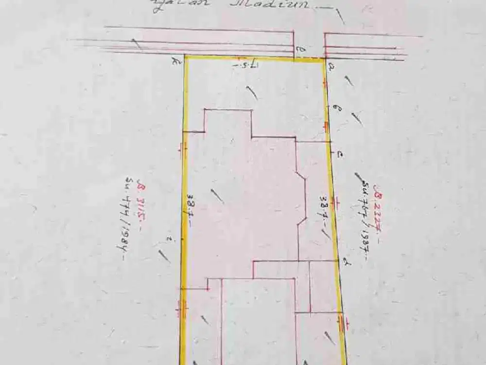 DI JUAL MURAH RUMAH TUA HITUNG TANAH MENTENG JAKARTA PUSAT