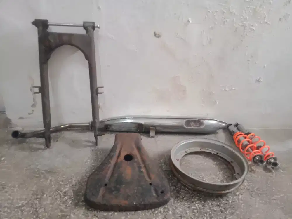 Borongan Part Motor Jadul/barter