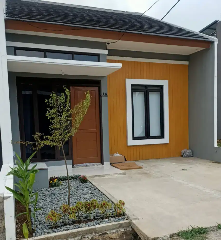 Dijual rumah model minimalis modern kekinian legalitas SHM