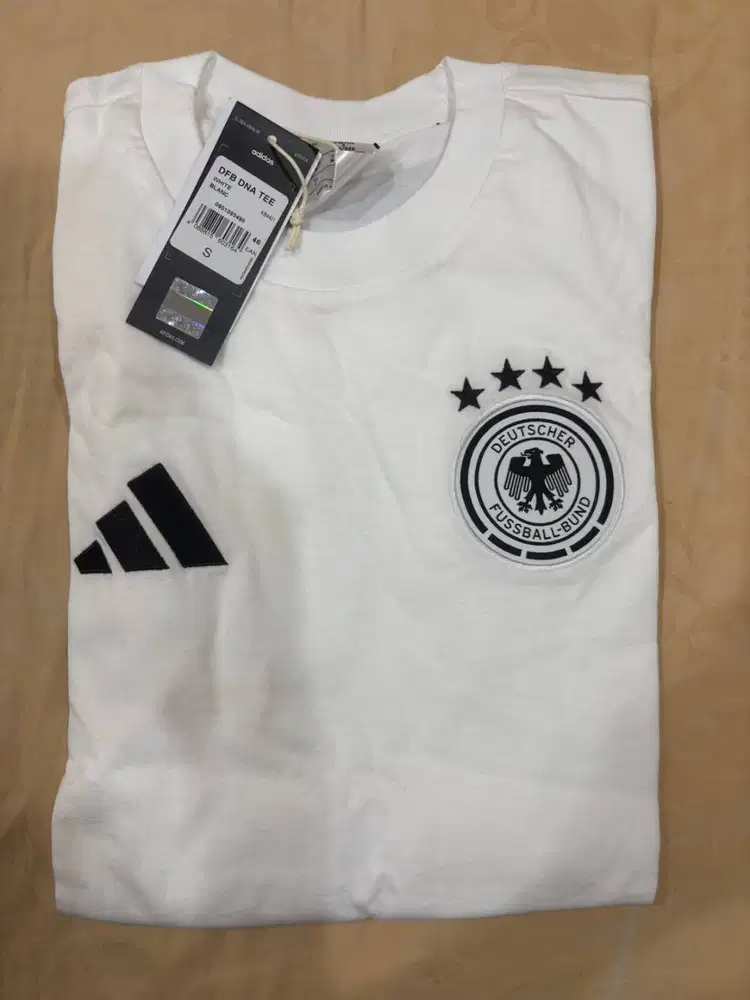 Baju Adidas Men Football Germany 2026 World Cup T-Shirts Dfb DNA Tee