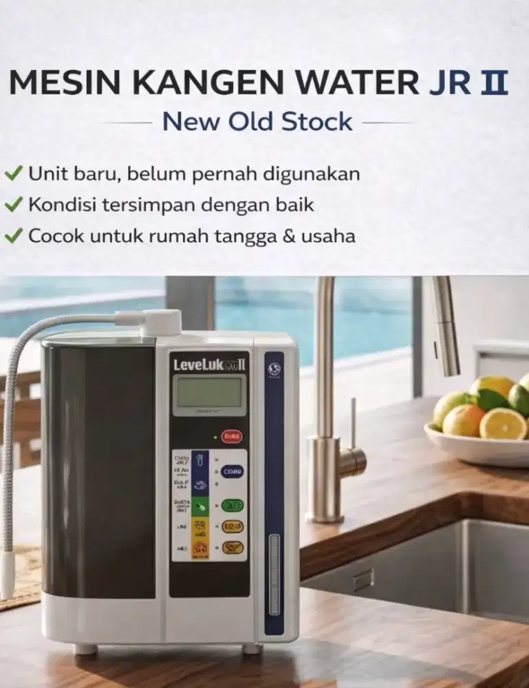 Mesin Kangen Water JR II