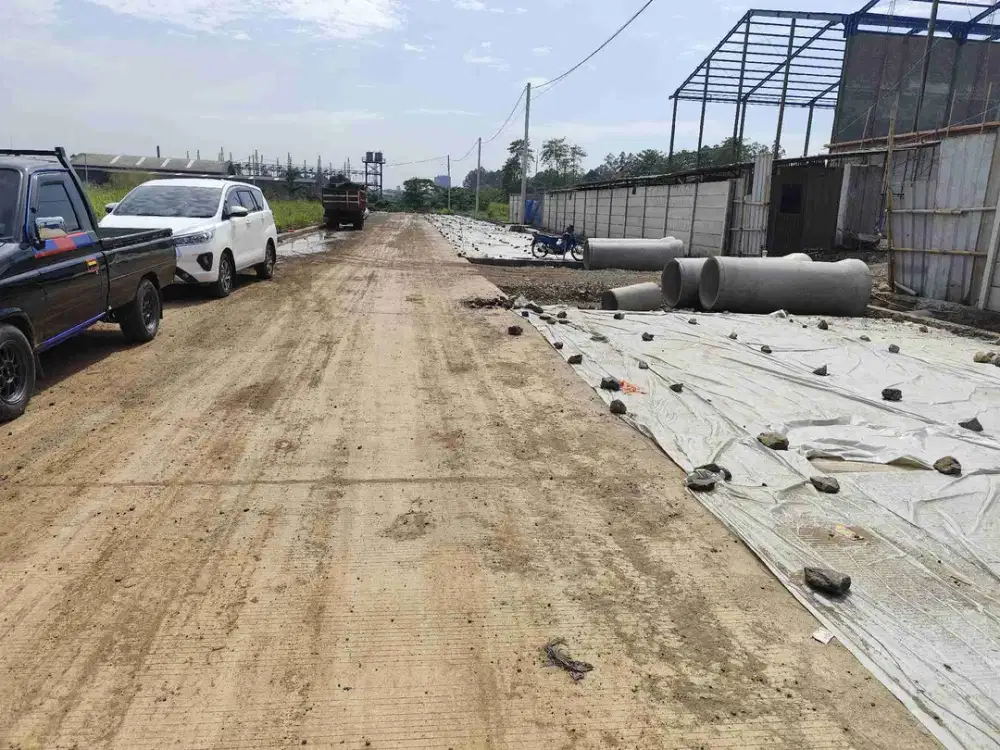 Dijual lahan siap bangun luas 1hektar kawasan industri pasar Kemis Tangerang