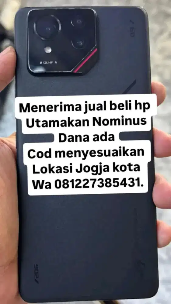 Jual beli hp second
