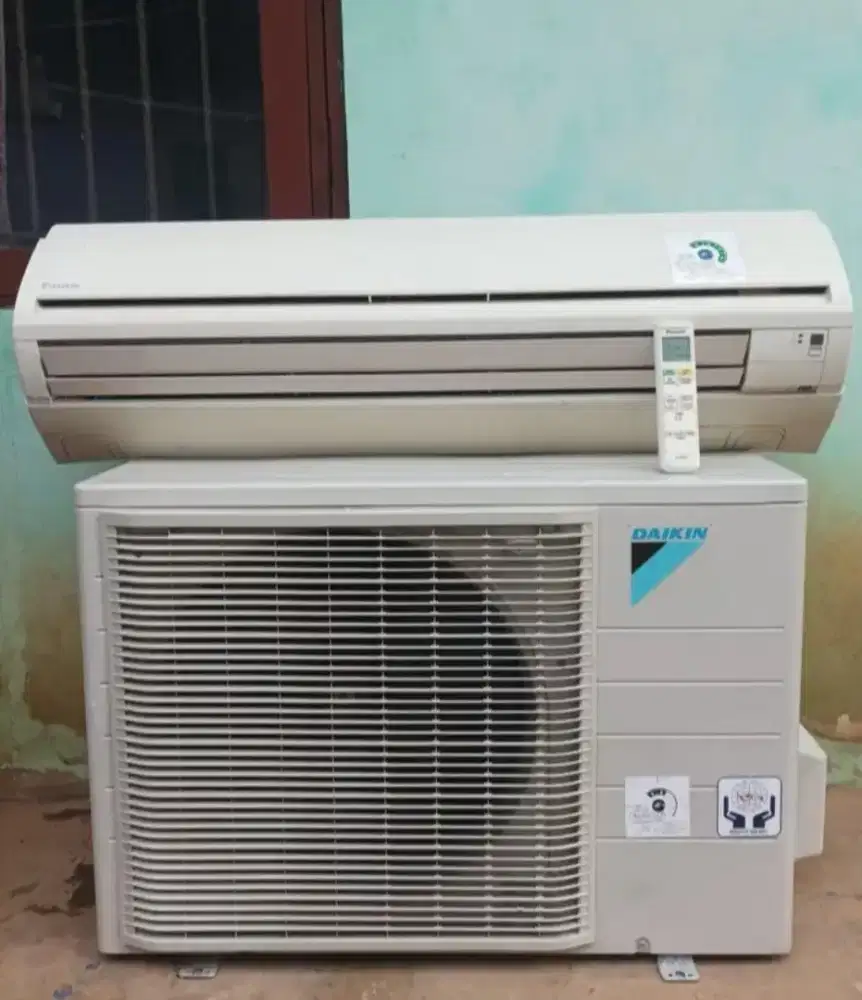 AC Daikin Thailand 2 pk freon R32 Unit mulus dan ory siap pasang