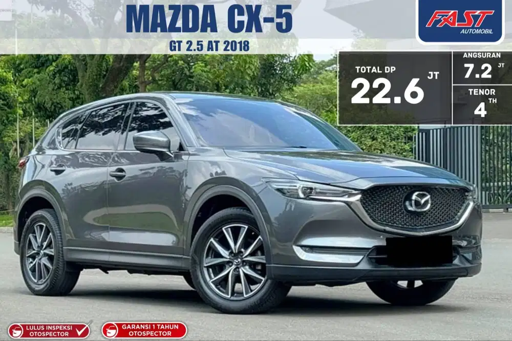 LOW KM.81RB PAJAK PANJANG SUNROOF MAZDA CX5 GT 2018