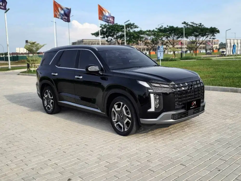(KILOMER 37RB) 2023 HYUNDAI PALISADE 2.2D SIGNATURE 2WD BLACK ON RED