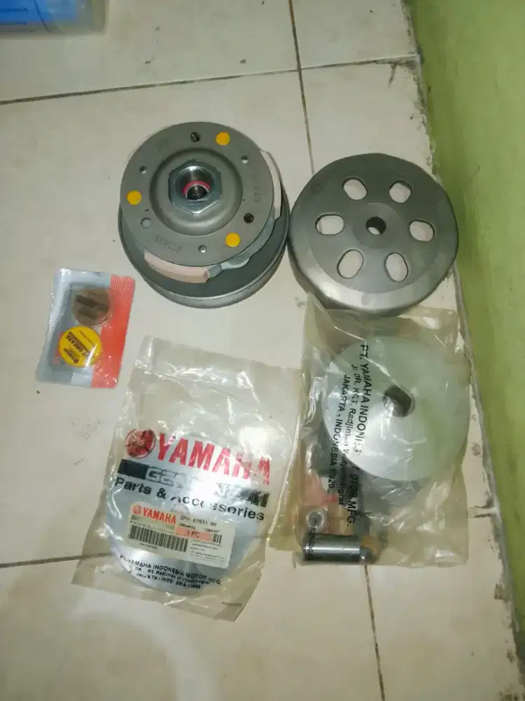 1 set cvt yamaha tanpa vanbelt