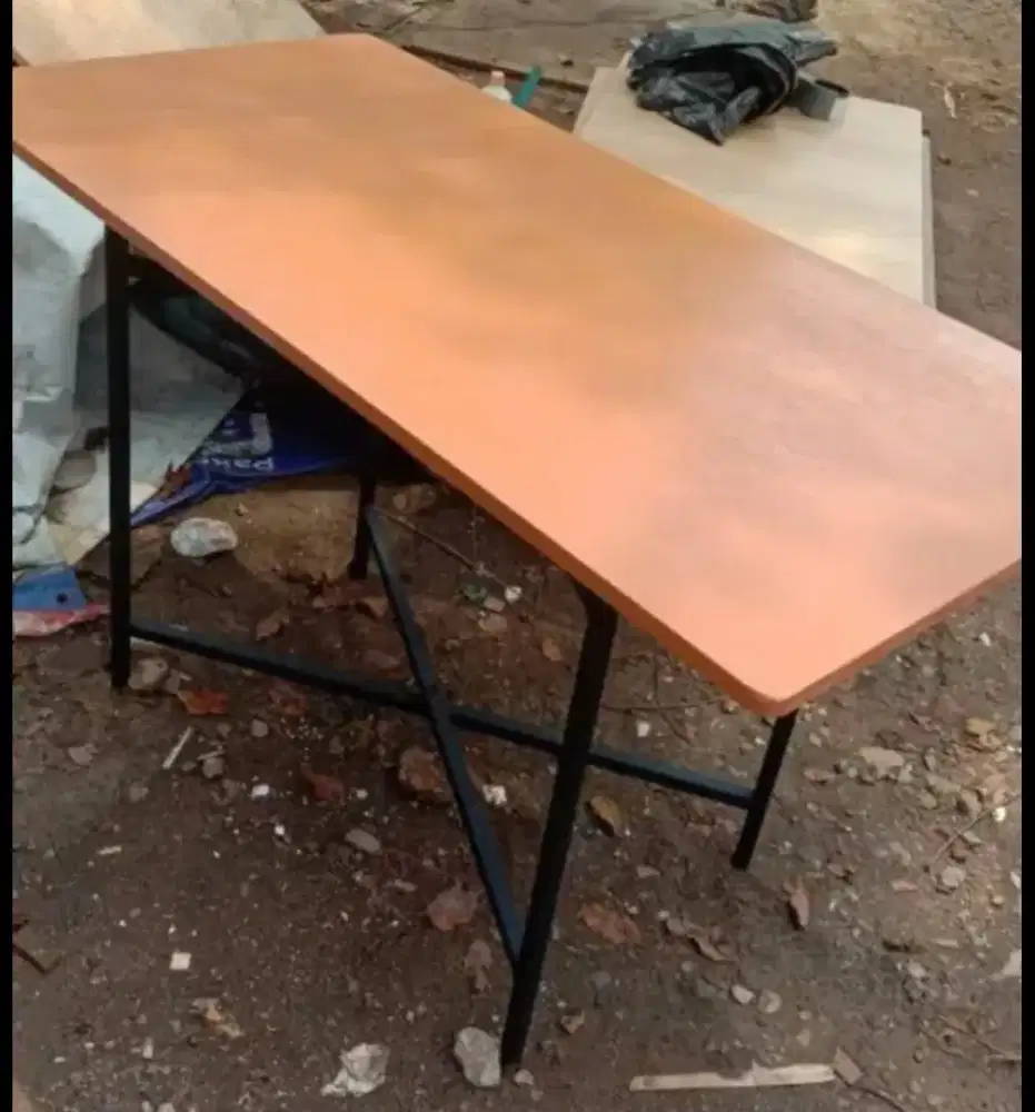 Meja lipat 120x60x70