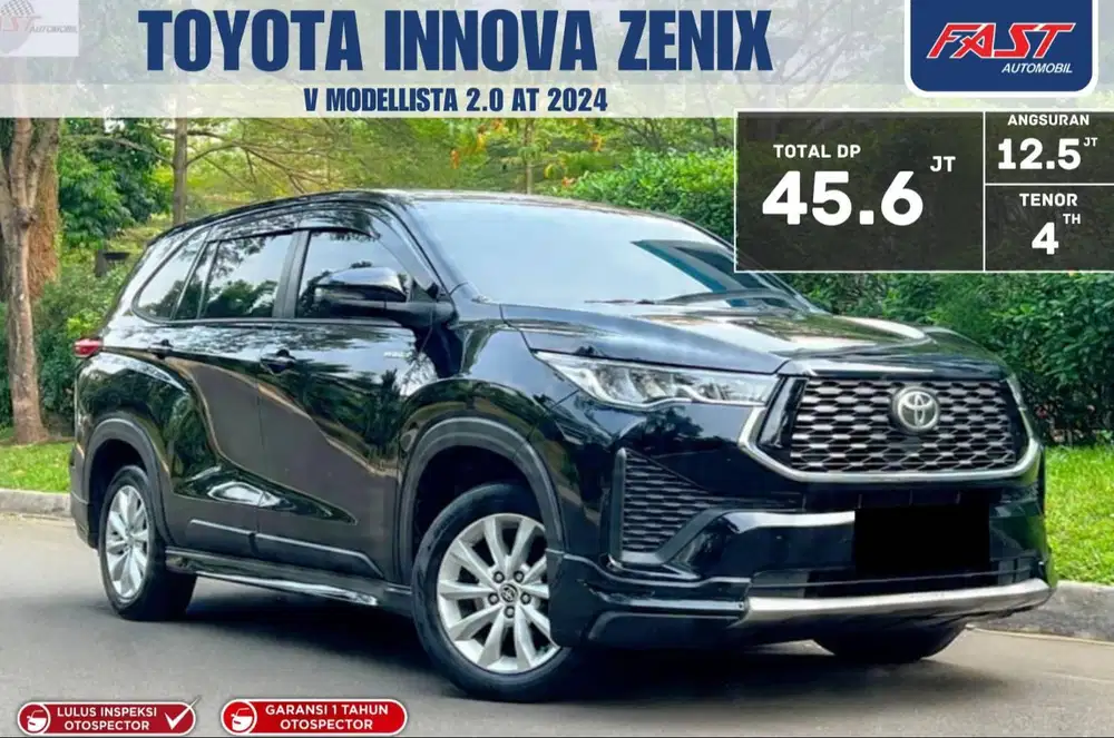KM.25RB TANGAN PERTAMA GARANSI TOYOTA INNOVA ZENIX V HYBRID 2024