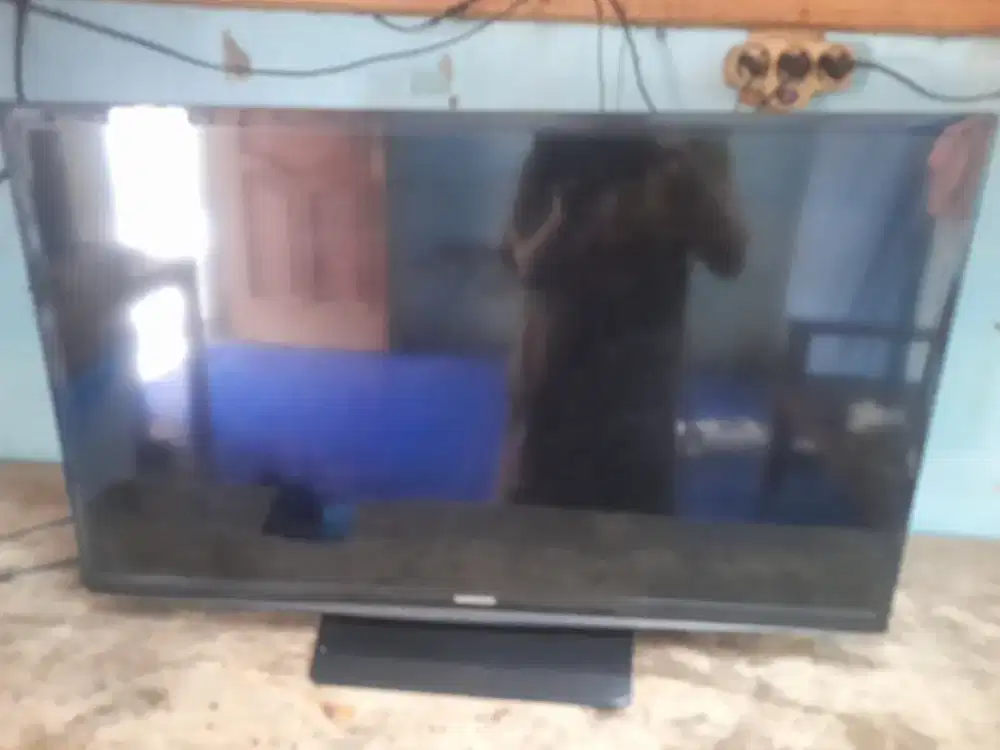 Tv led Samsung 32in siaran Analog normal