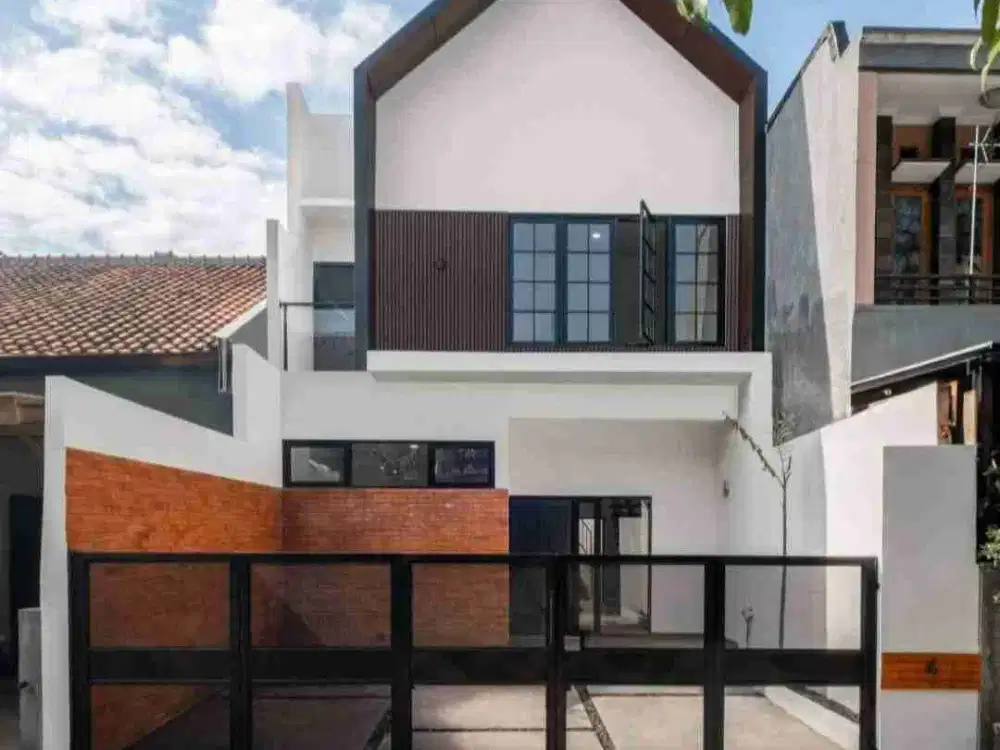 Dijual rumah baru dengan design modern tropis di Sukanagara Antapani Bandung timur