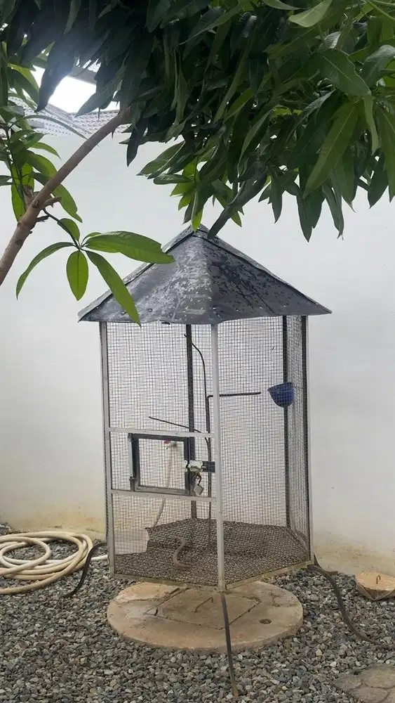 Sangkar burung besi