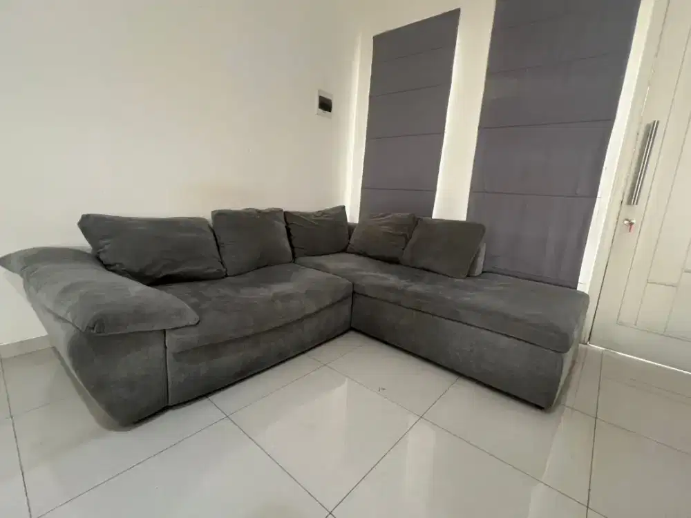 Sofa Letter L 5 tempat duduk