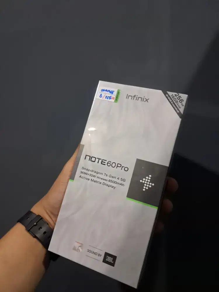 Harga LEBIH MURAH INFINIX NOTE 60 PRO 8/256 NEW GARANSI