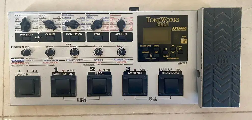 Jual Korg ToneWorks AX1500G Multi Effects Gitar – Normal Siap Pakai