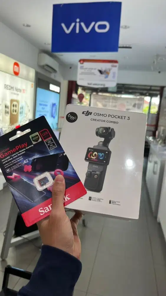 KAMERA DJI CREATOR COMBO + SANDISK 128 Gb