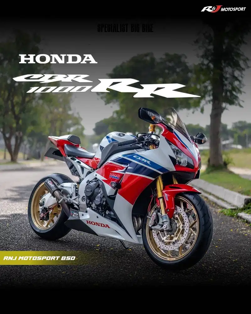 Honda CBR 1000 CBR1000 SP Nik 2015 KM 12.000an Knalpot RaceFit