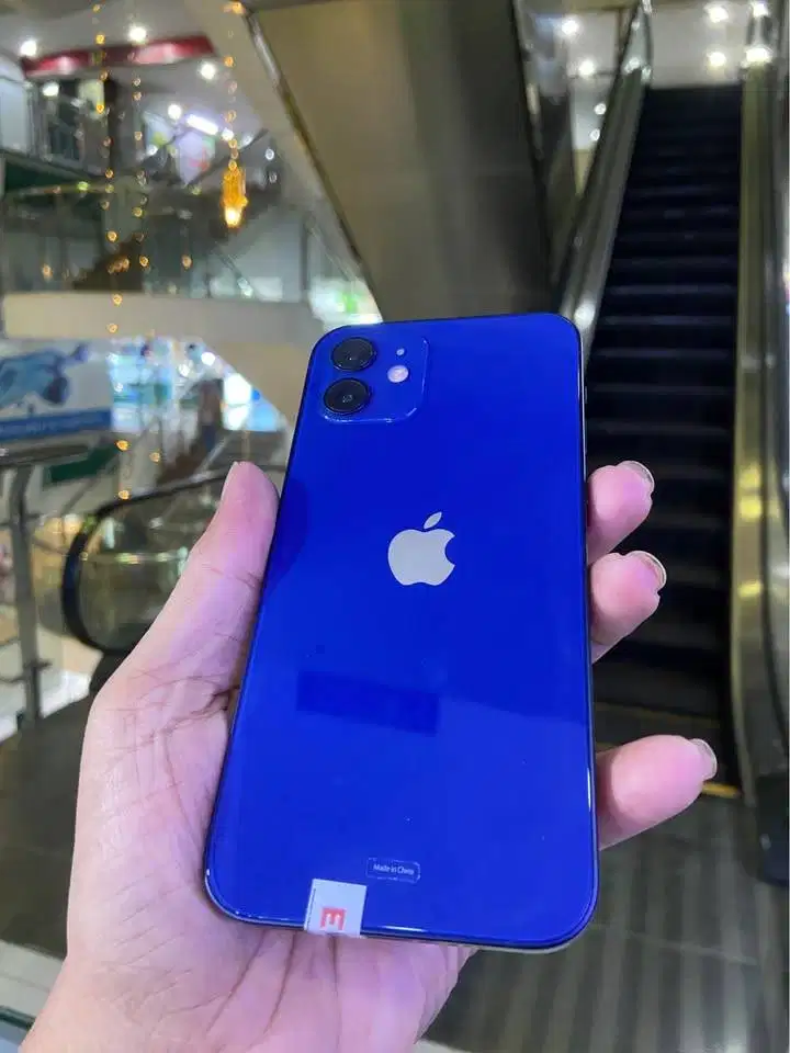 Second IPHONE 12 128gb BLUE IBOX Mantapp