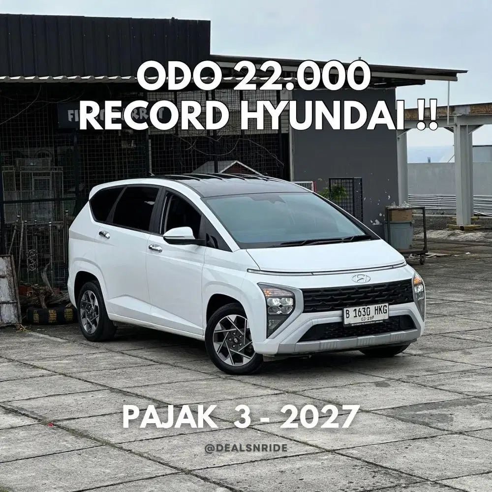 PALING ANTIK !! KM 22rb HYUNDAI STARGAZER PRIME CAPTAIN SEAT 2023 !!