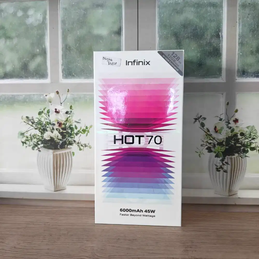 INFINIX HOT 70 RAM 12GB BISA COD BAYAR DITEMPAT