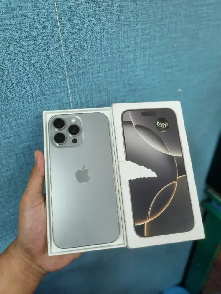 IPhone 16 Pro Max 256GB Ibox Second Fullset Original