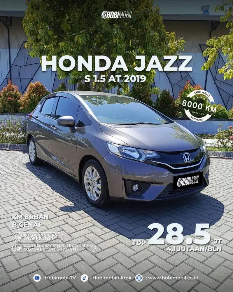 Honda Jazz S 1.5 AT 2019