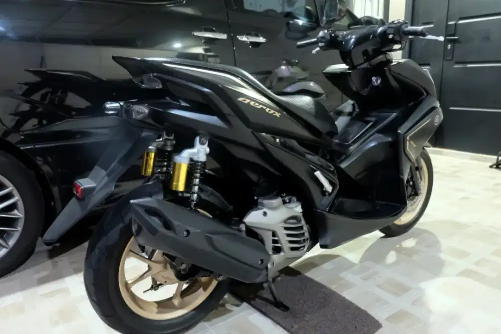 Yamaha Aerox 2019 ABS Keyless Hitam doff mulus terawat