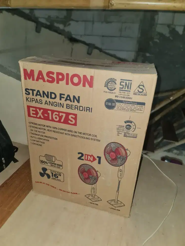Kipas Maspion Ex 167 s