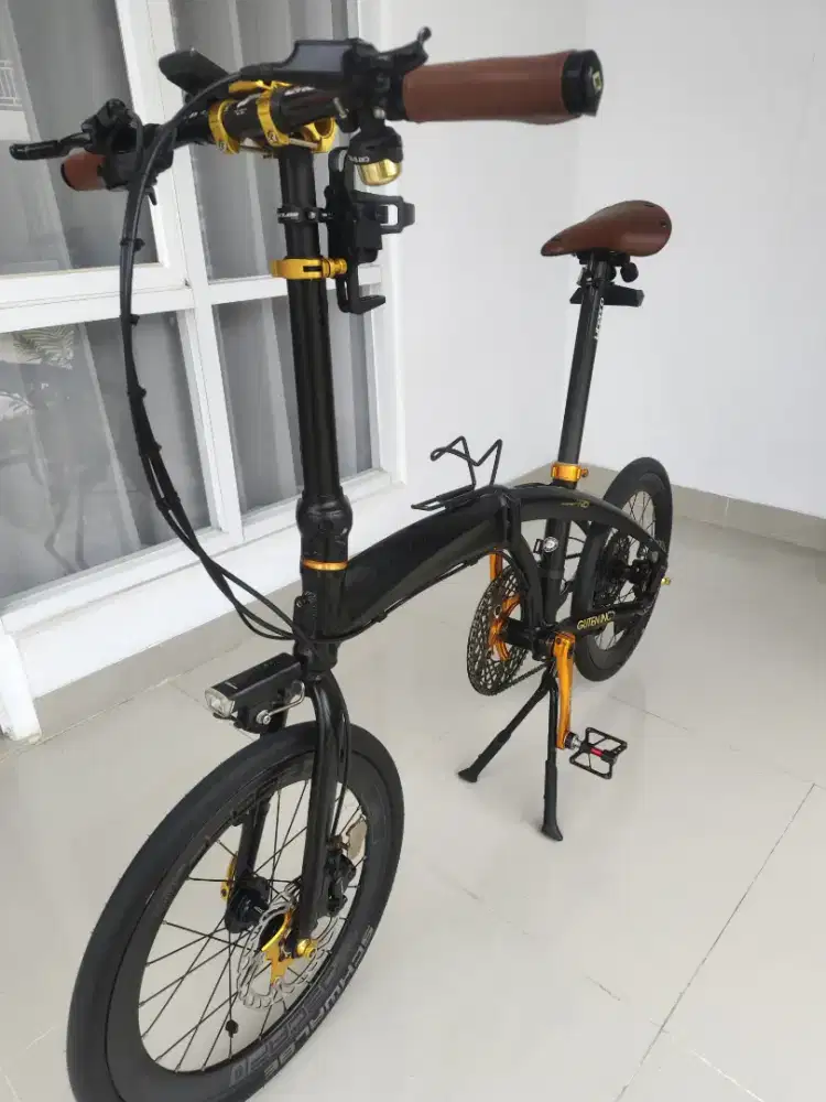 Sepeda lipat noris pro like new full upgrade